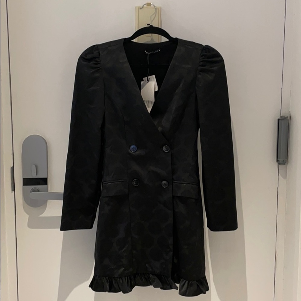 Zara Jacquard Mini Dress (NWT)